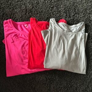 Lot of Long sleeve athletic shirts, size large